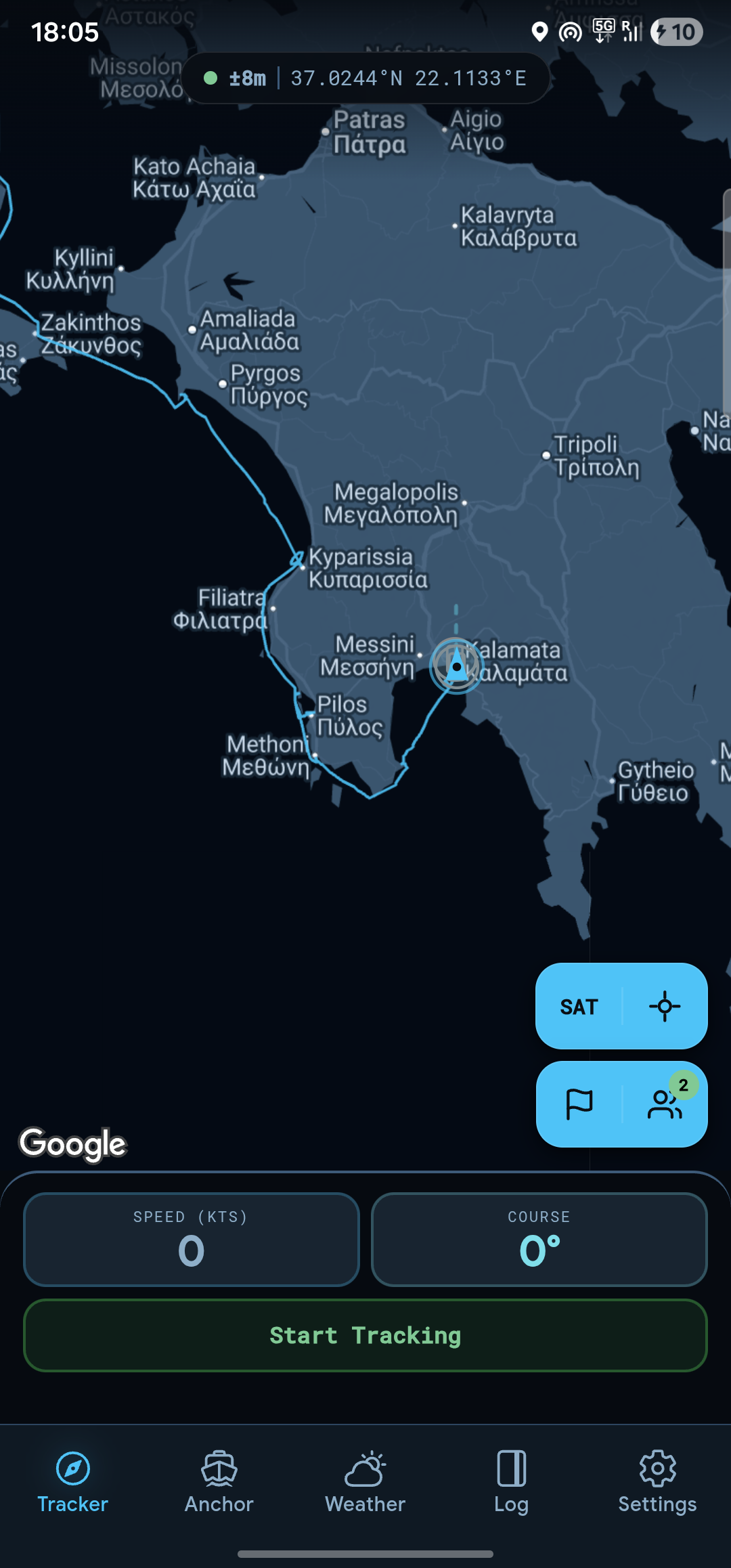 BoatEye tracker